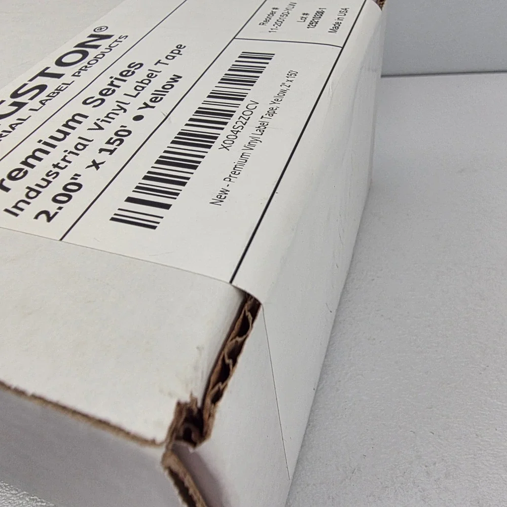 Kingston Industrial Label Premium Series Vinyl Label Tape 2